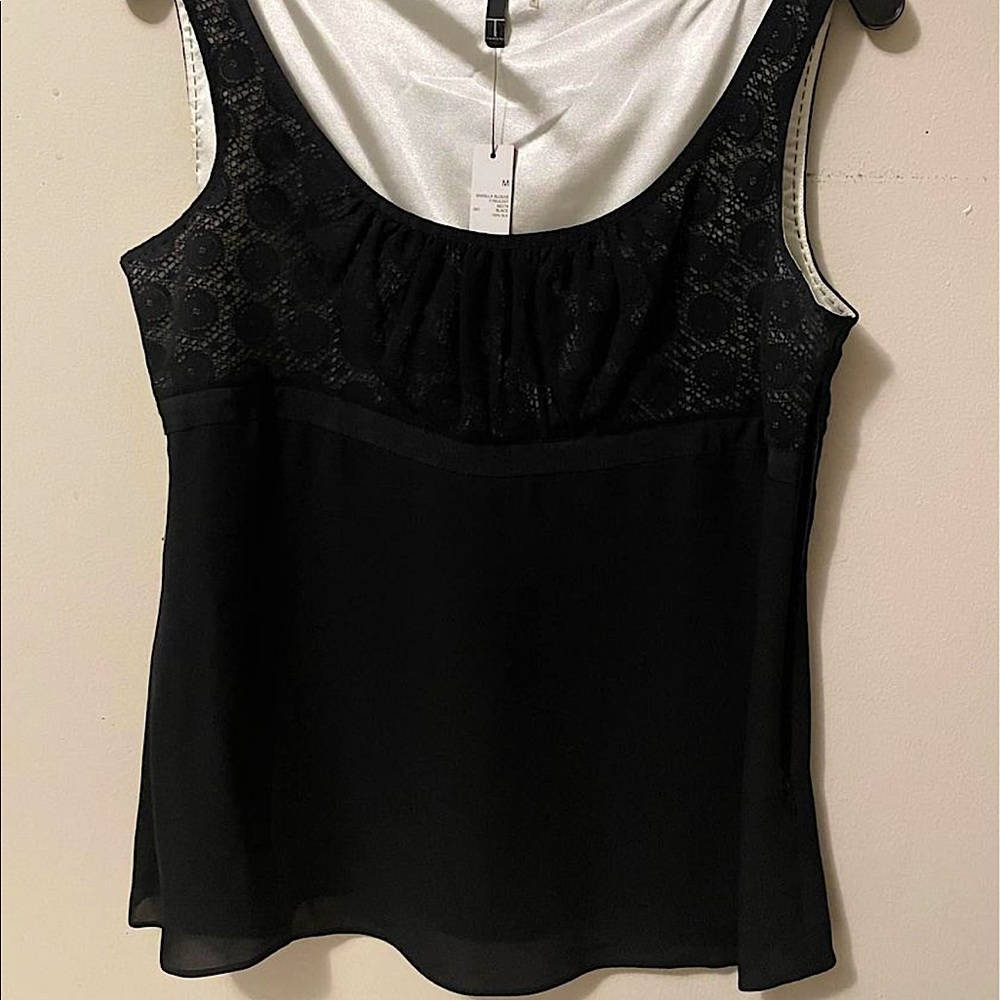 Silk Marilla Black Blouse Top